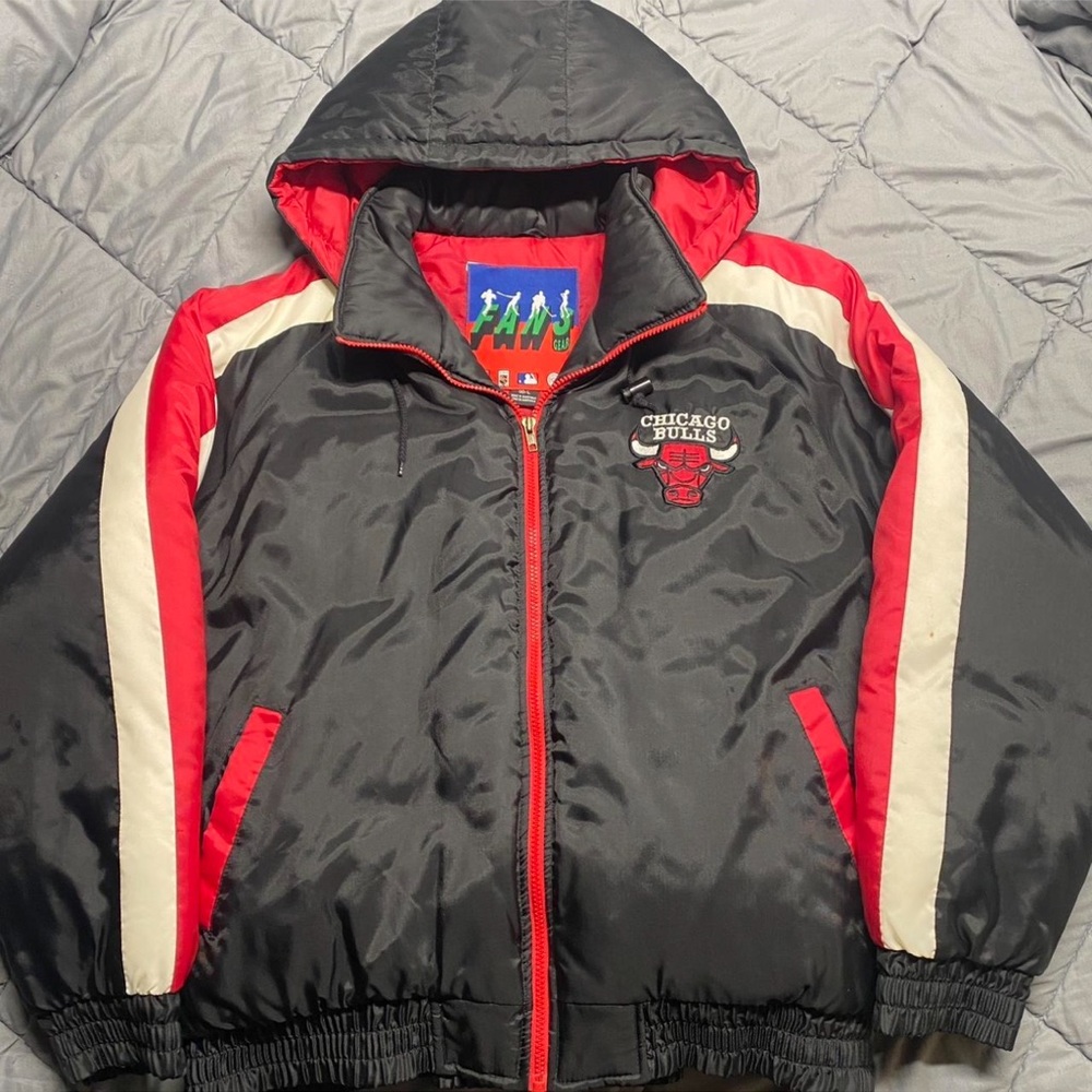 Vintage Chicago Bulls Puffer Jacket